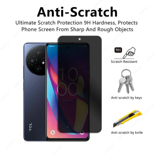 Privacy Screen Protector For TCL 50 XL Glass For TCL 50 XL NxtPaper Camera Len Film For TCL 50 Pro NxtPaper Anti-spy Glass